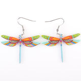 Women's Dragonfly Drop Earrings