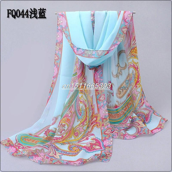 new fashion style butterfly Scarves women's scarf long shawl spring silk pashmina chiffon infinity scarf