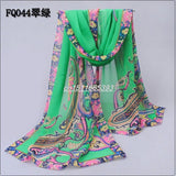 new fashion style butterfly Scarves women's scarf long shawl spring silk pashmina chiffon infinity scarf