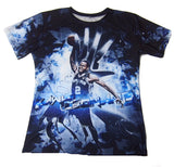 New fashion 2016 mens summer tops tee shirt 3D graphic print Kawhi Tony Duncan Curry basketball star funny short sleeve t-shirt