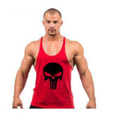 2015 New Summer Captain America Sports  Singlets Mens Tank Top TShirt Stringer Bodybuilding Golds Gym Cotton Sports Vest