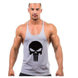 2015 New Summer Captain America Sports  Singlets Mens Tank Top TShirt Stringer Bodybuilding Golds Gym Cotton Sports Vest