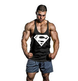 2015 New Summer Captain America Sports  Singlets Mens Tank Top TShirt Stringer Bodybuilding Golds Gym Cotton Sports Vest