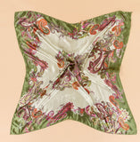 Women 90*90cm satin Square Scarf  High Quality  Imitated Satin Scarves  Shawl Hijab 2015 fashion style