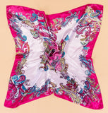 Women 90*90cm satin Square Scarf  High Quality  Imitated Satin Scarves  Shawl Hijab 2015 fashion style
