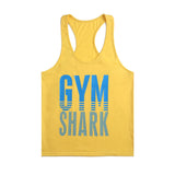 Tank Top T-Shirt Men Singlet Gym Clothing Gymshark  Fitness Men Muscle Male Gold's Gym Sleeveless Cotton Print O-Neck Vest Plus