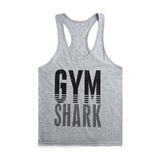 Tank Top T-Shirt Men Singlet Gym Clothing Gymshark  Fitness Men Muscle Male Gold's Gym Sleeveless Cotton Print O-Neck Vest Plus