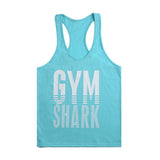 Tank Top T-Shirt Men Singlet Gym Clothing Gymshark  Fitness Men Muscle Male Gold's Gym Sleeveless Cotton Print O-Neck Vest Plus