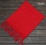 Men's European-Style Scottish Tartan Cotton Scarves