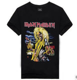 Tshirt Fashion 2016 Iron Maiden 3D Print T shirt Brand Clothing anime Novelty Iron Man Hip Hop Men's T-shirts Mens Cotton Casual