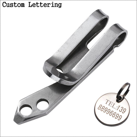 Engravable Multi-function Metal Key Chain