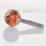 Vintage Musical Instrument Tie Clips