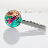 Vintage Musical Instrument Tie Clips