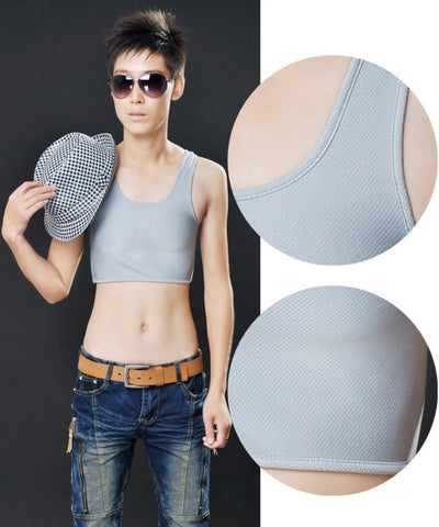 Buckle Short Chest Breathable Buckle Short Chest Breast Binder Trans Lesbian Tomboy LS